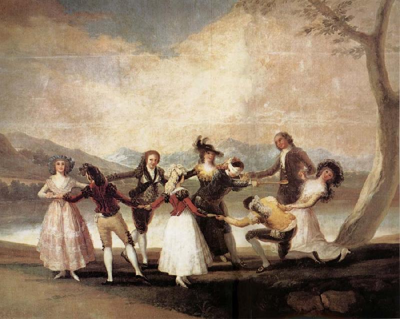 Francisco Goya La Gallina Ciega France oil painting art